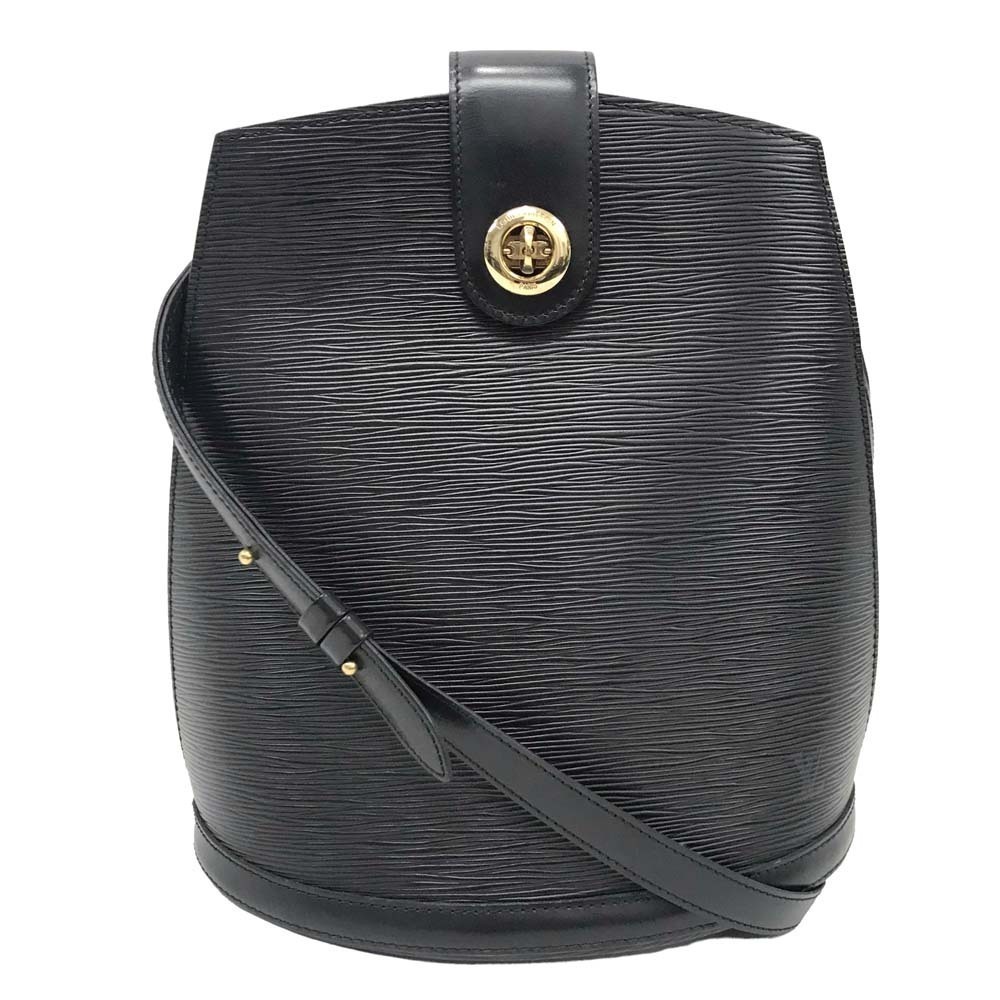 Louis Vuitton Epi Crossbody Shoulder Noir Black Bag Cluny Leather